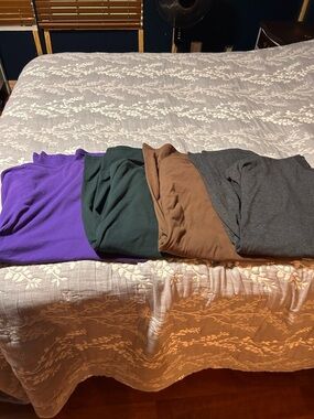 Port and Company Short Sleeve Tees - Purple, Dark Green, Brown, Charcoal 6xl
